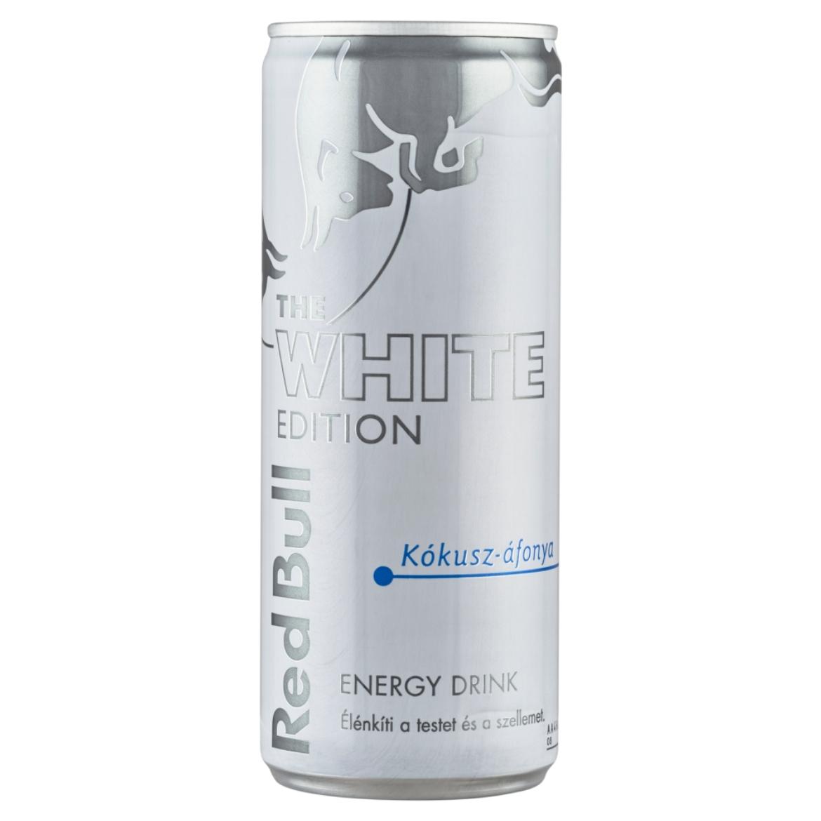 Red Bull The White Edition energiaital kókusz és áfonya ízesítéssel