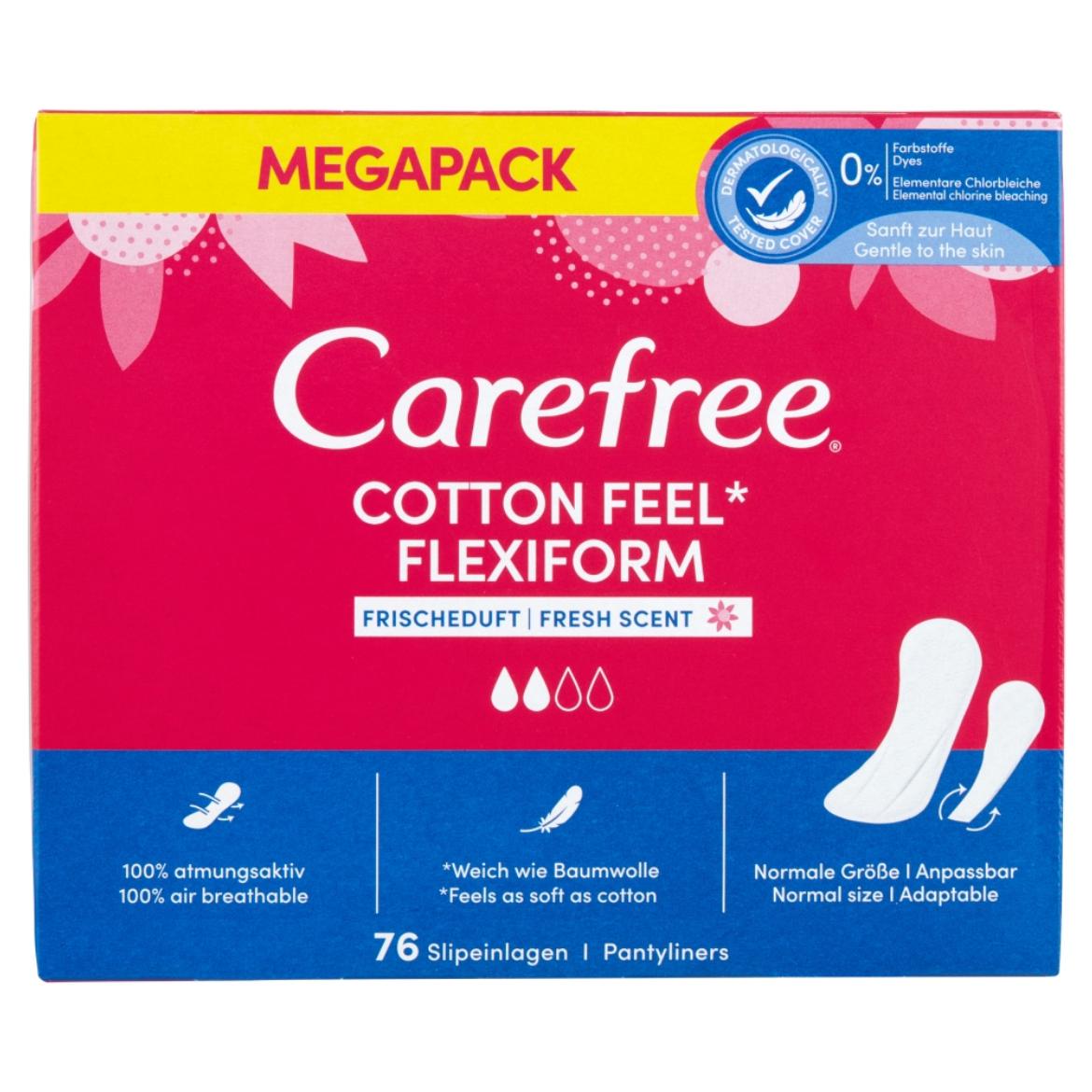 Carefree Cotton Feel Flexiform tisztasági betét friss illattal