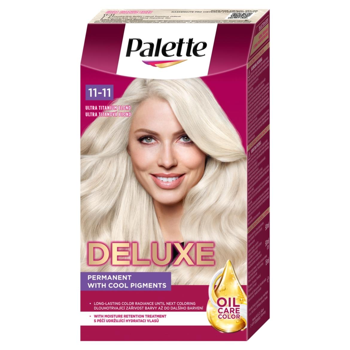 Palette Deluxe intenzív krémhajfesték 11-11 Ultra titánium