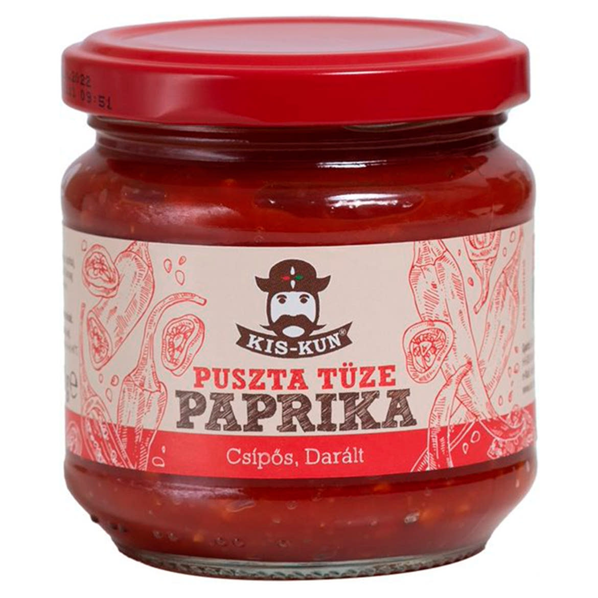 Kis-Kun Puszta Tüze csípős darált paprika