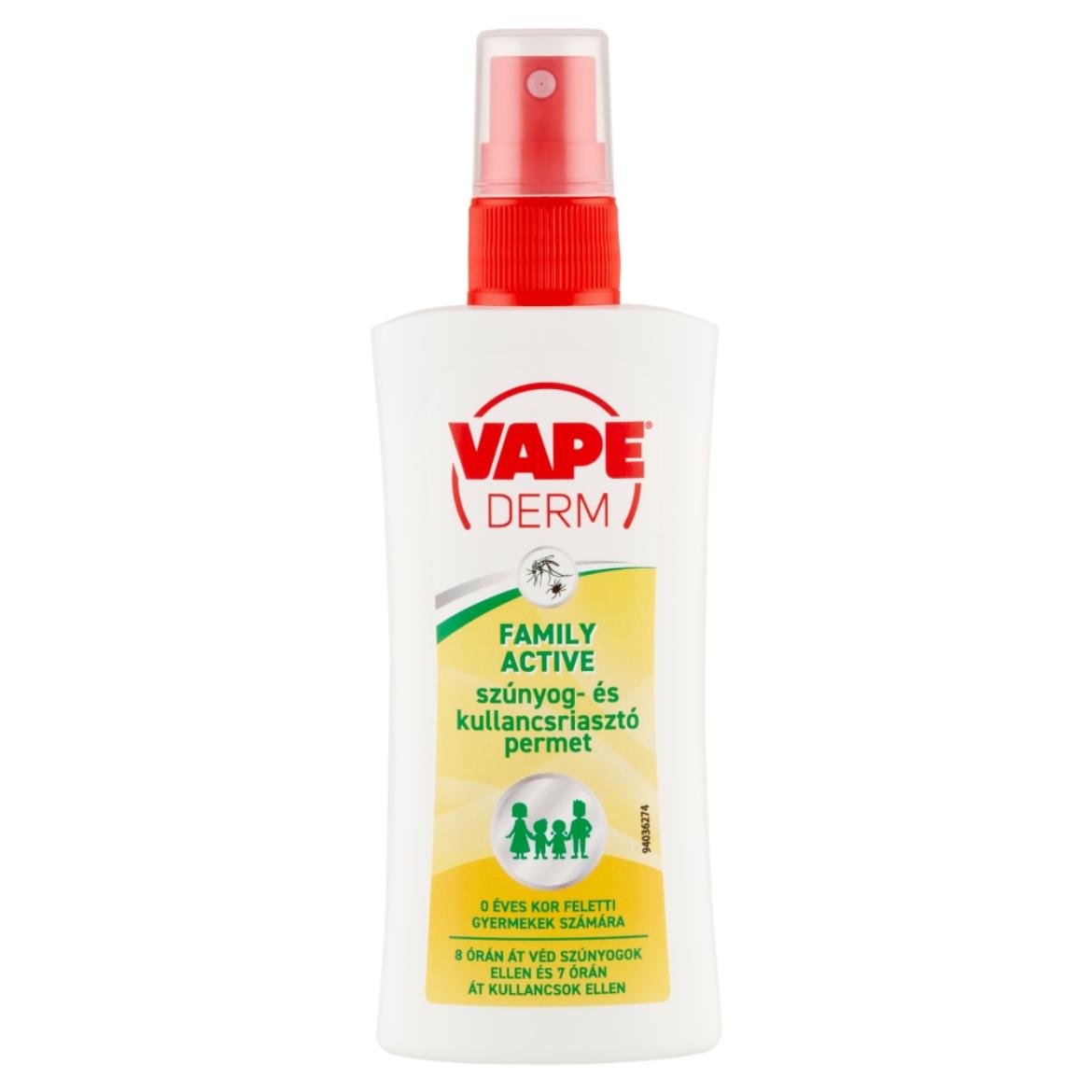 Vape Derm Family szúnyog és kullancs riasztó permet