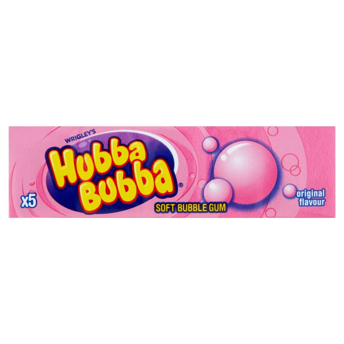 Hubba Bubba gyümölcsízű rágógumi 5 db