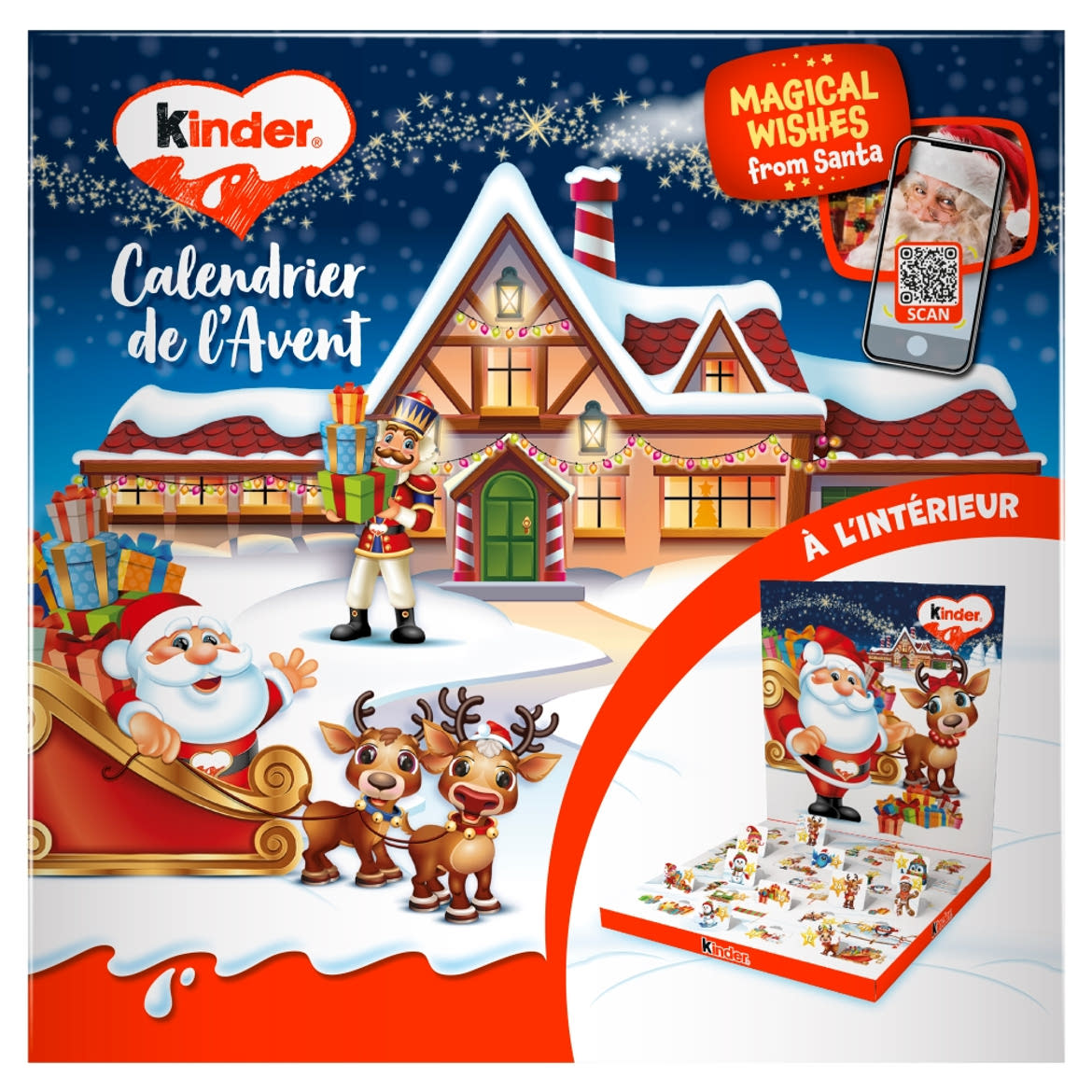 Kinder Mini Mix Adventi kalendárium