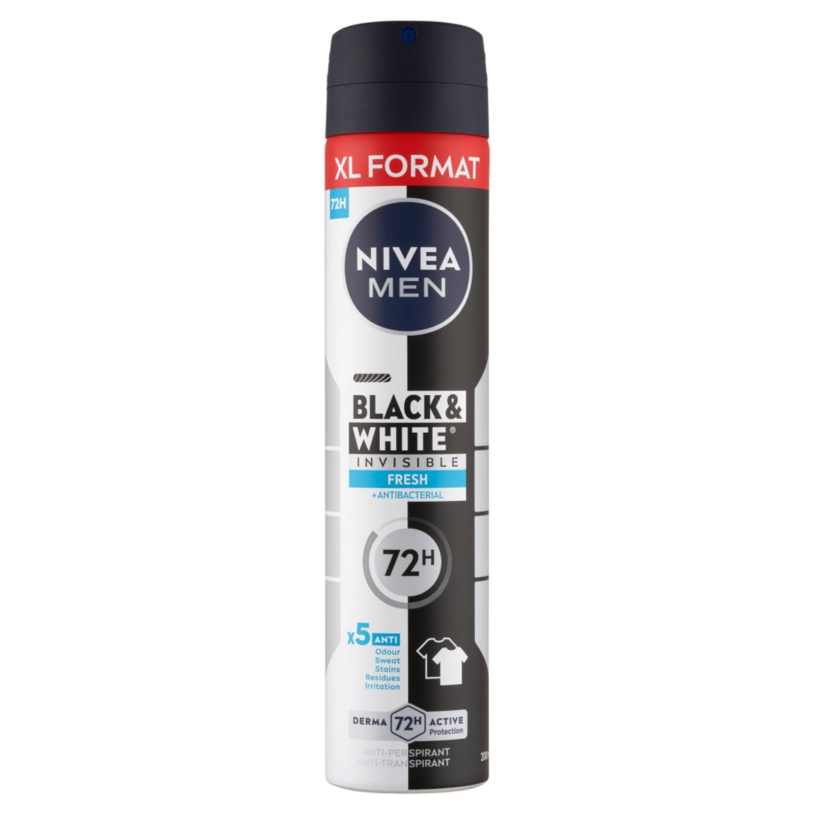 NIVEA MEN Black & White Invisible Fresh izzadásgátló,