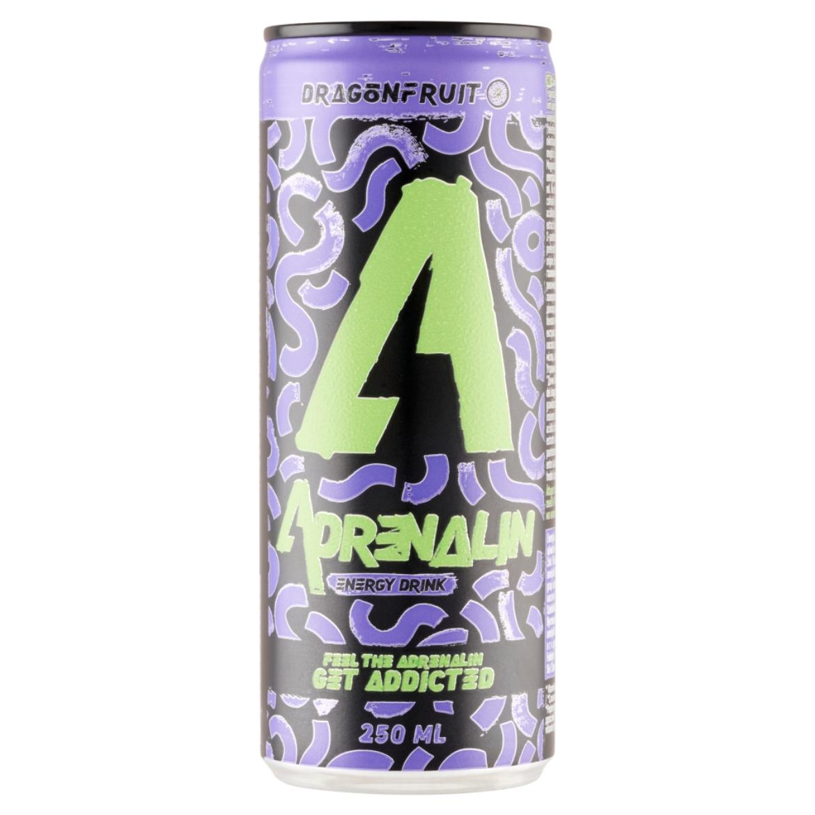 Adrenalin sárkánygyümölcs ízű szénsavas energiaital