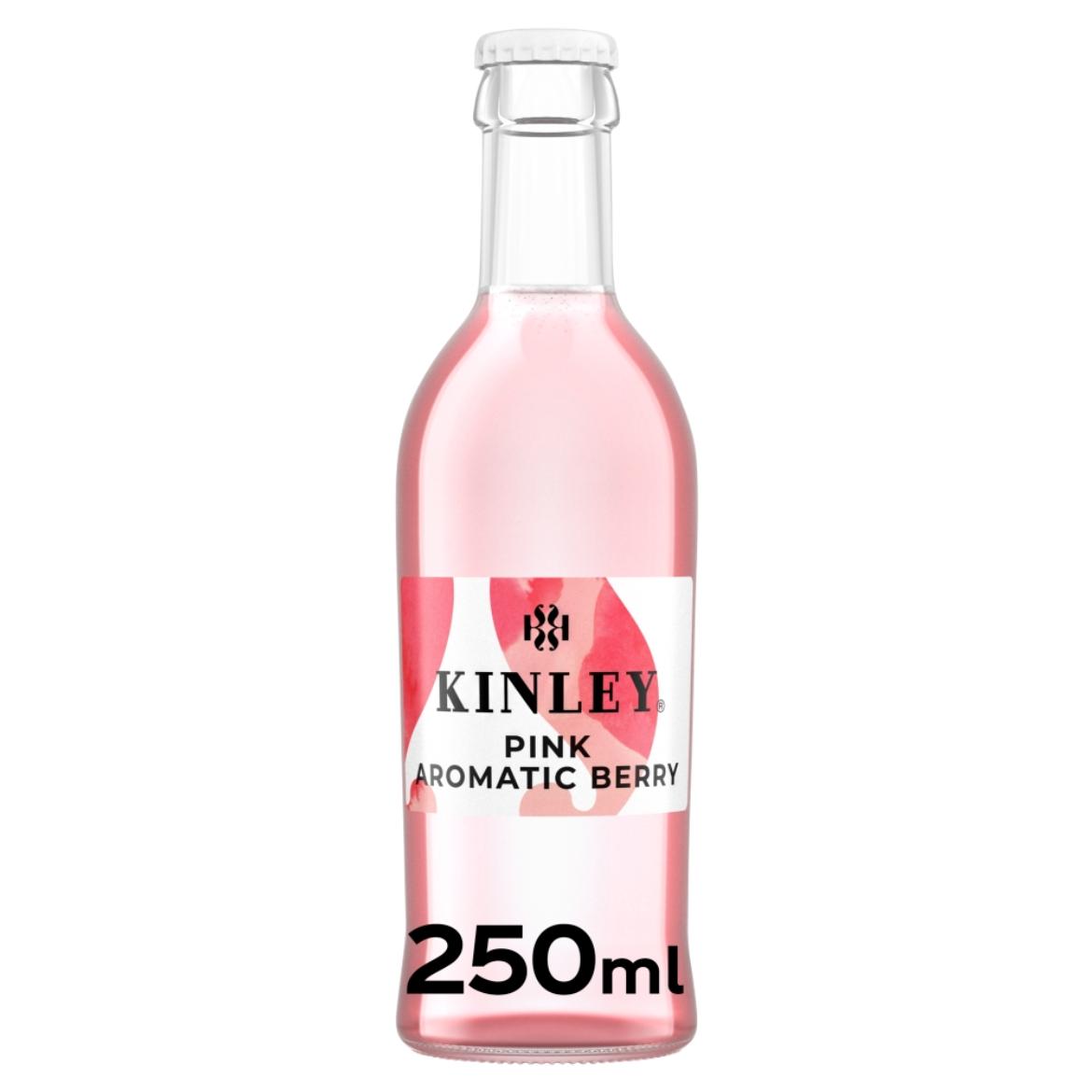 Kinley Pink Aromatic Berry szénsavas, vegyes bogyós gyümölcsízű üdítőital