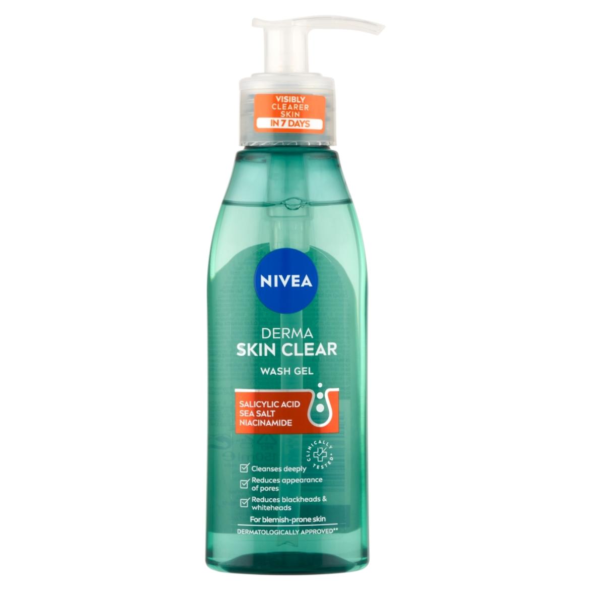 NIVEA Derma Skin Clear arctisztító gél