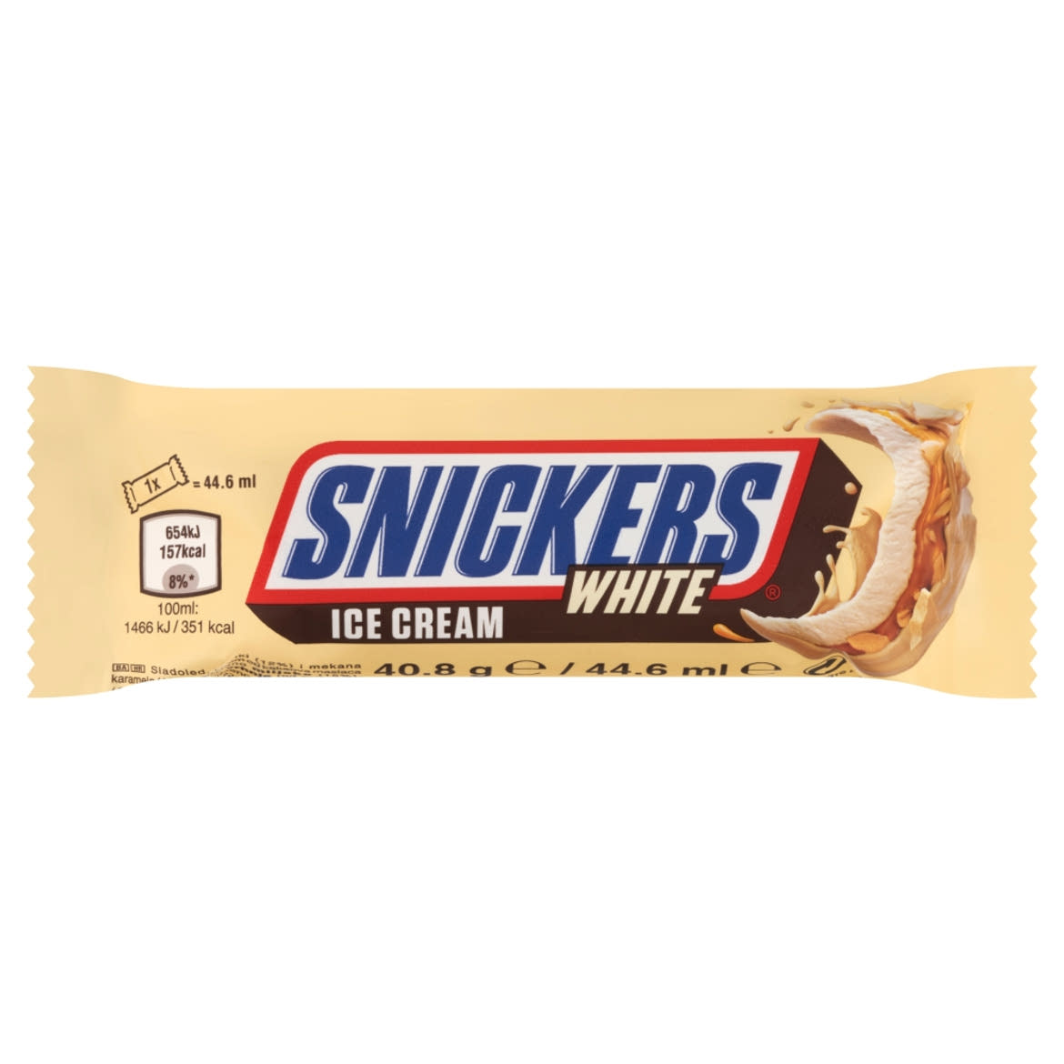 Snickers White Ice Cream