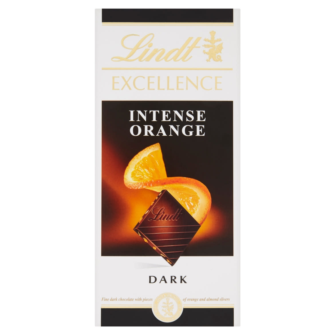 Lindt Excellence Intense Orange narancsos és mandulás étcsokoládé