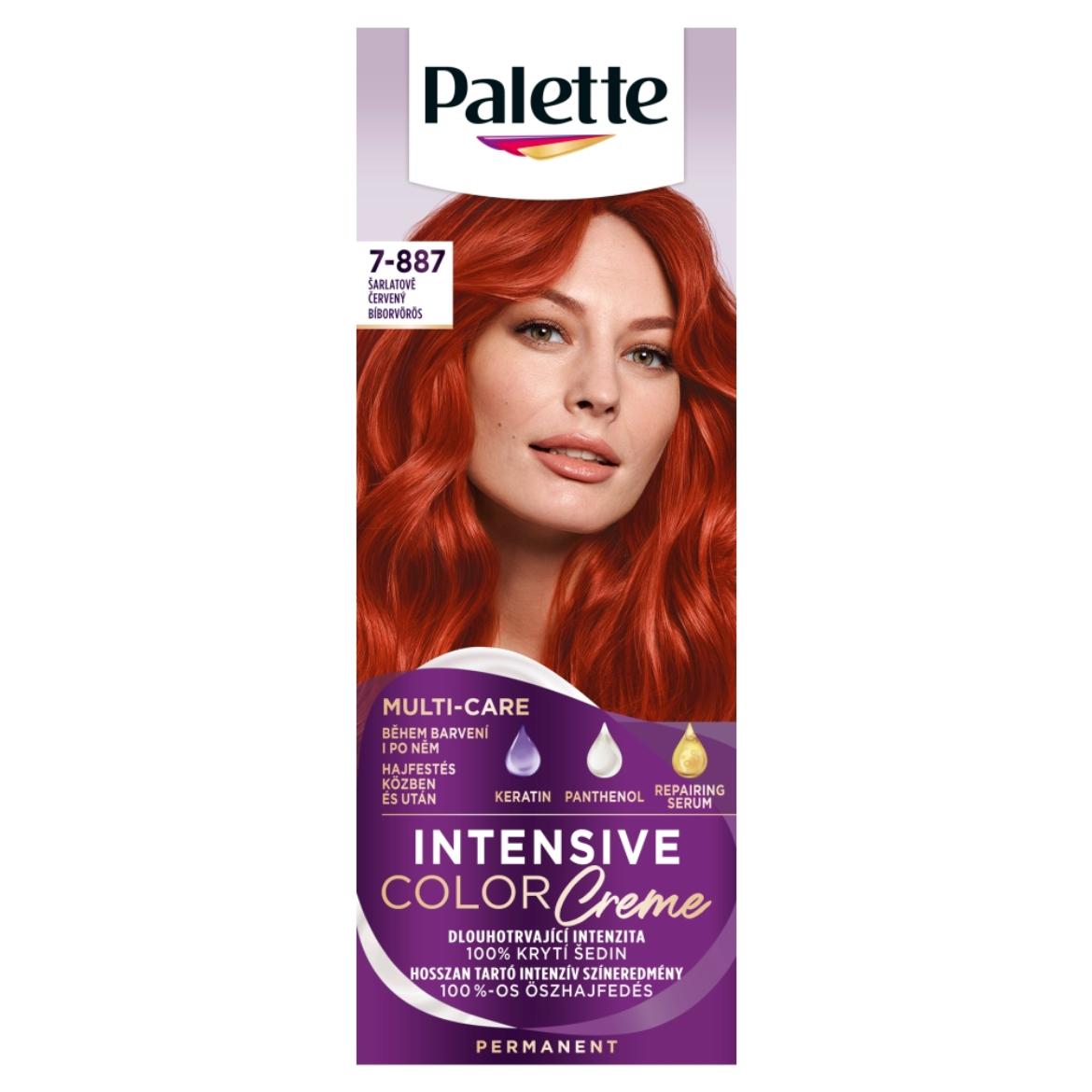 Schwarzkopf Palette Intensive Color Creme tartós hajfesték 7-887 bíborvörös (RV6)