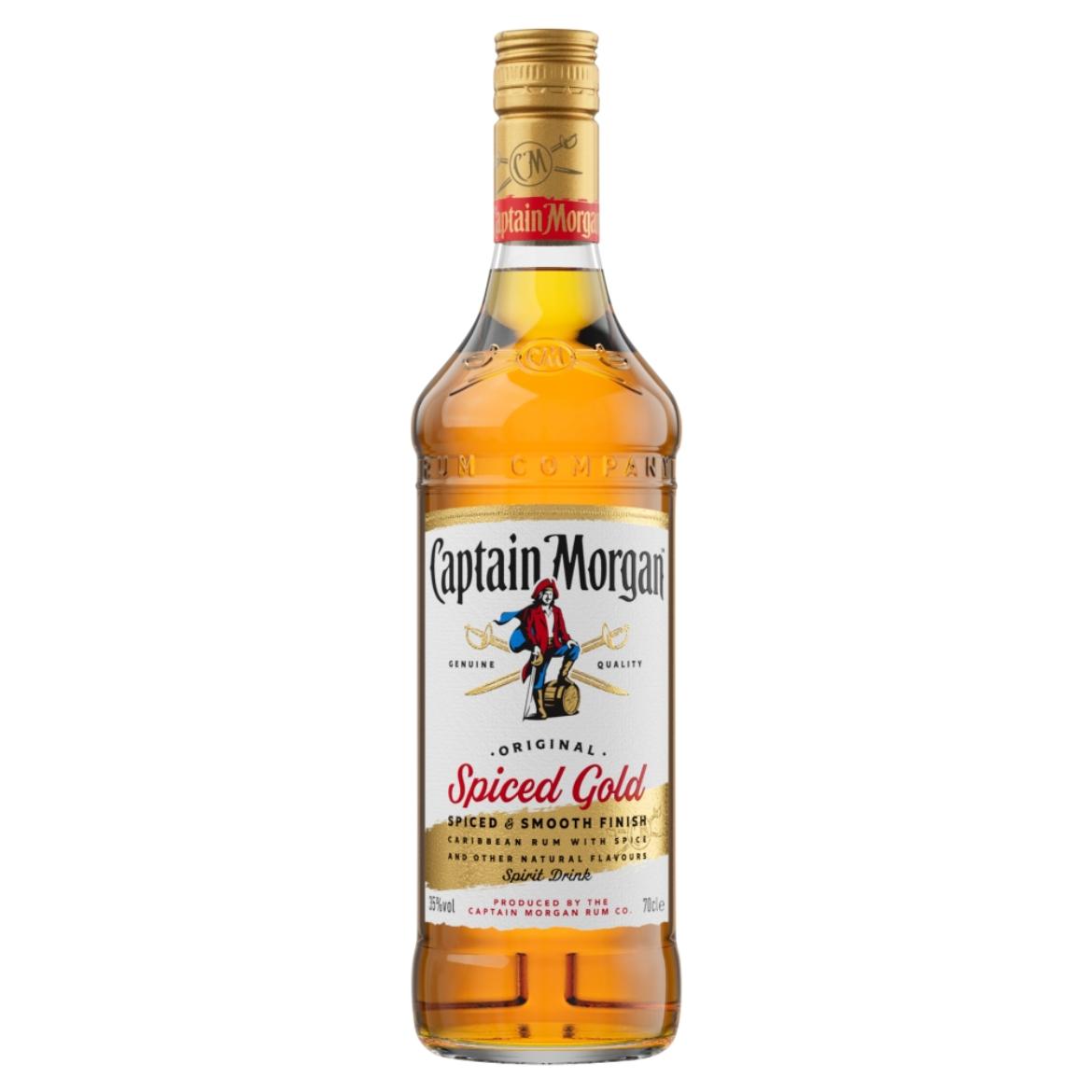 Captain Morgan Spiced Gold fűszeres jamaicai rumból készült szeszesital 0,7 l