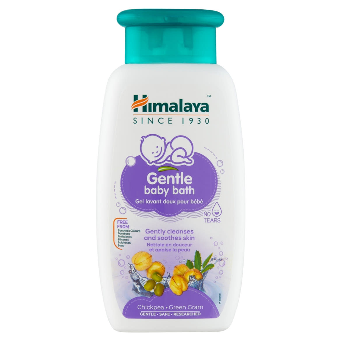 Himalaya könnymentes gyengéd babafürdető
