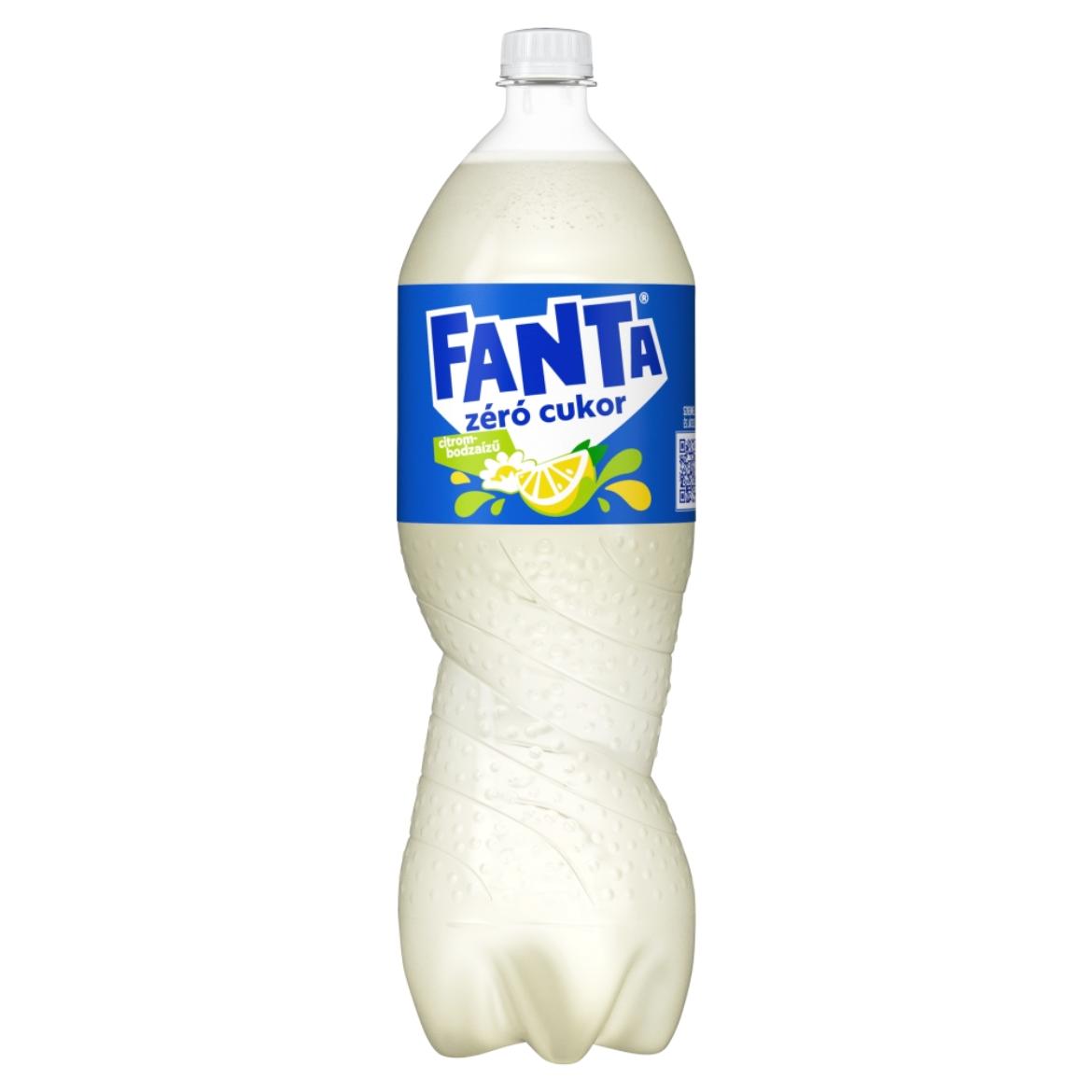 Fanta Zero bodza- és citromízű energiamentes szénsavas üdítőital édesítőszerekkel