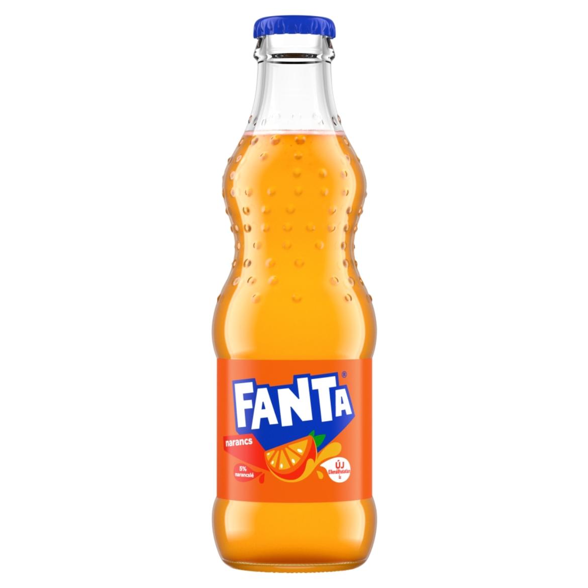 Fanta narancs szénsavas üdítőital cukorral és édesítőszerekkel
