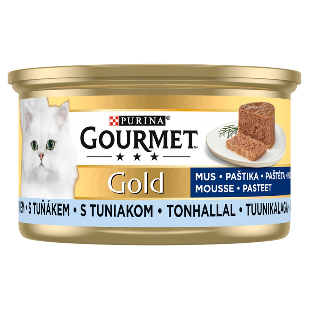 Gourmet Gold teljes értékű állateledel felnőtt macskák számára tonhallal