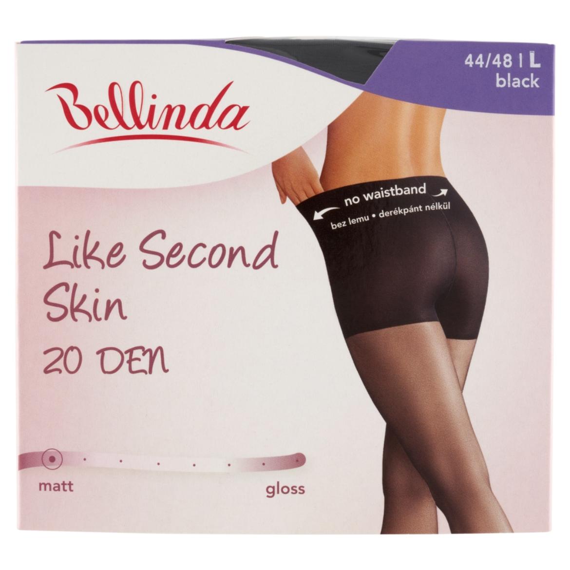 Bellinda Like Second Skin harisnya 20Den fekete, L-es méret