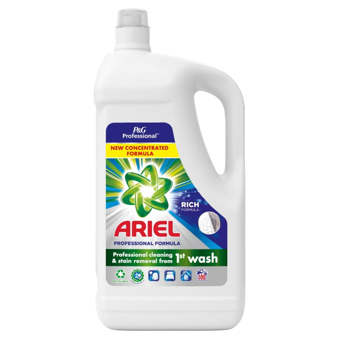 Ariel Professional Folyékony Mosószer, Regular, 100 Mosáshoz, 5 L