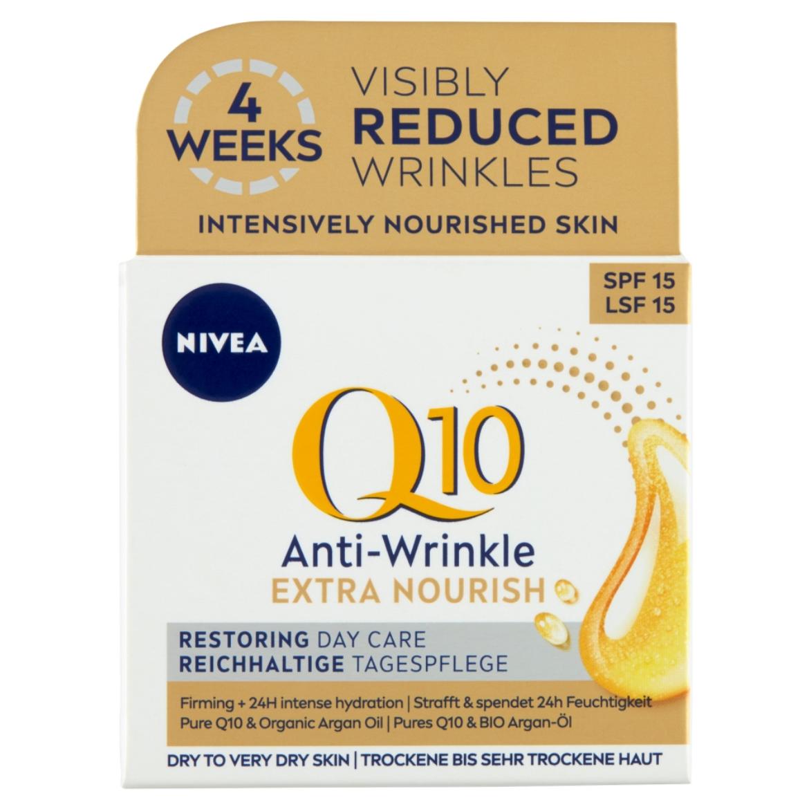 NIVEA Q10 Power ránctalanító, tápláló nappali arckrém