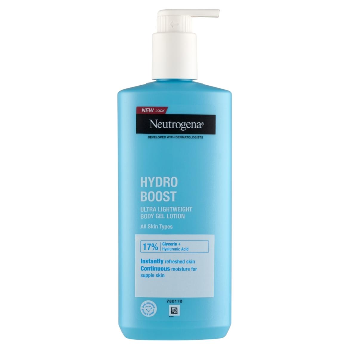Neutrogena Hydro Boost intenzív hidratáló testápoló krémzselé