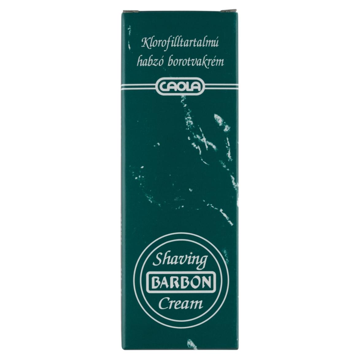 Barbon klorofilltartalmú habzó borotvakrém