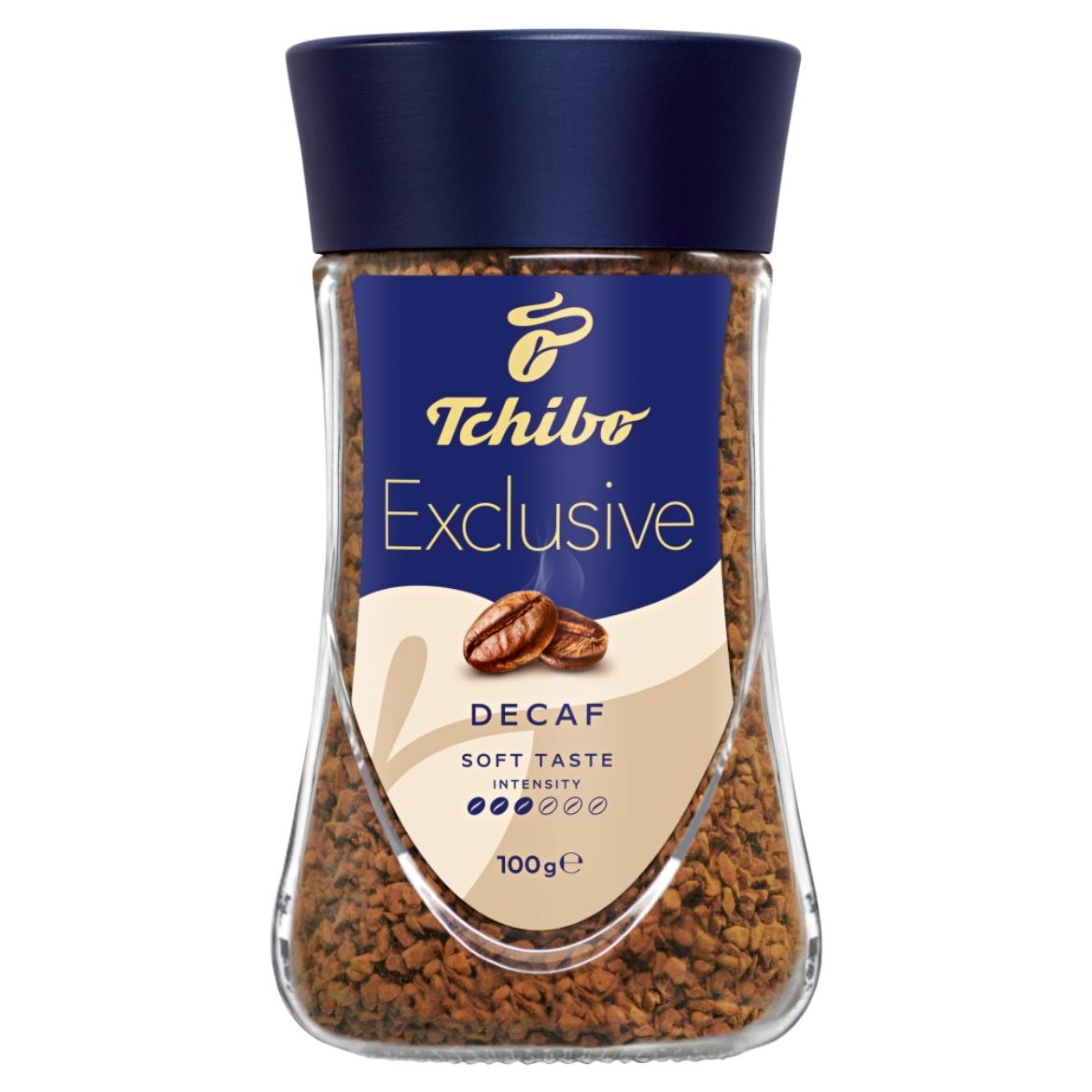 Tchibo Exclusive Decaf koffeinmentes instant kávé