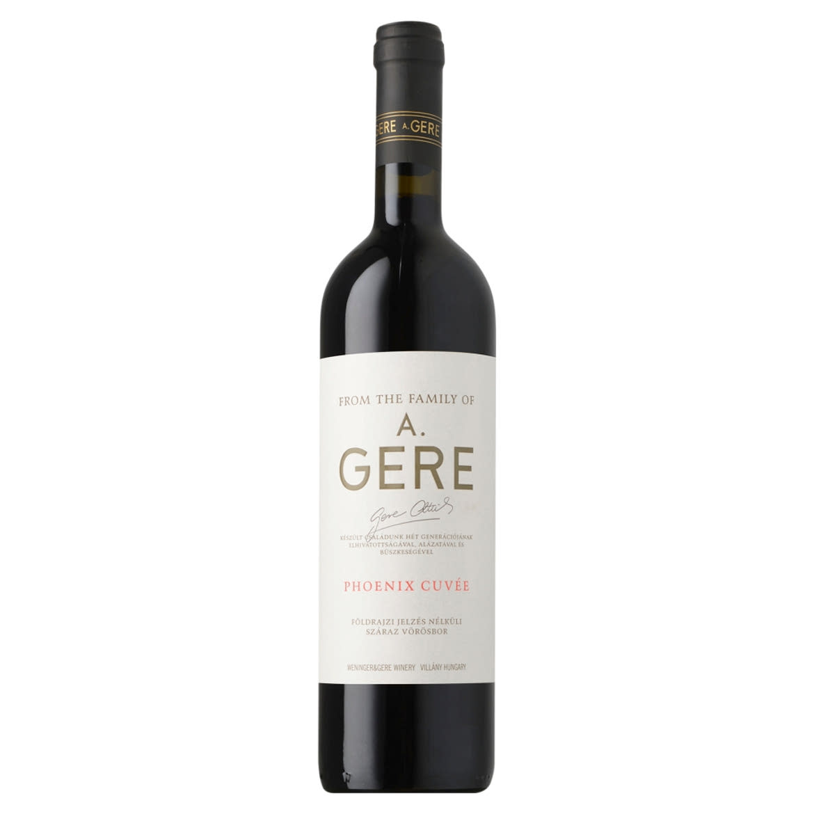 Gere Cuvée Phoenix száraz vörösbor 13,5% 0,75 l