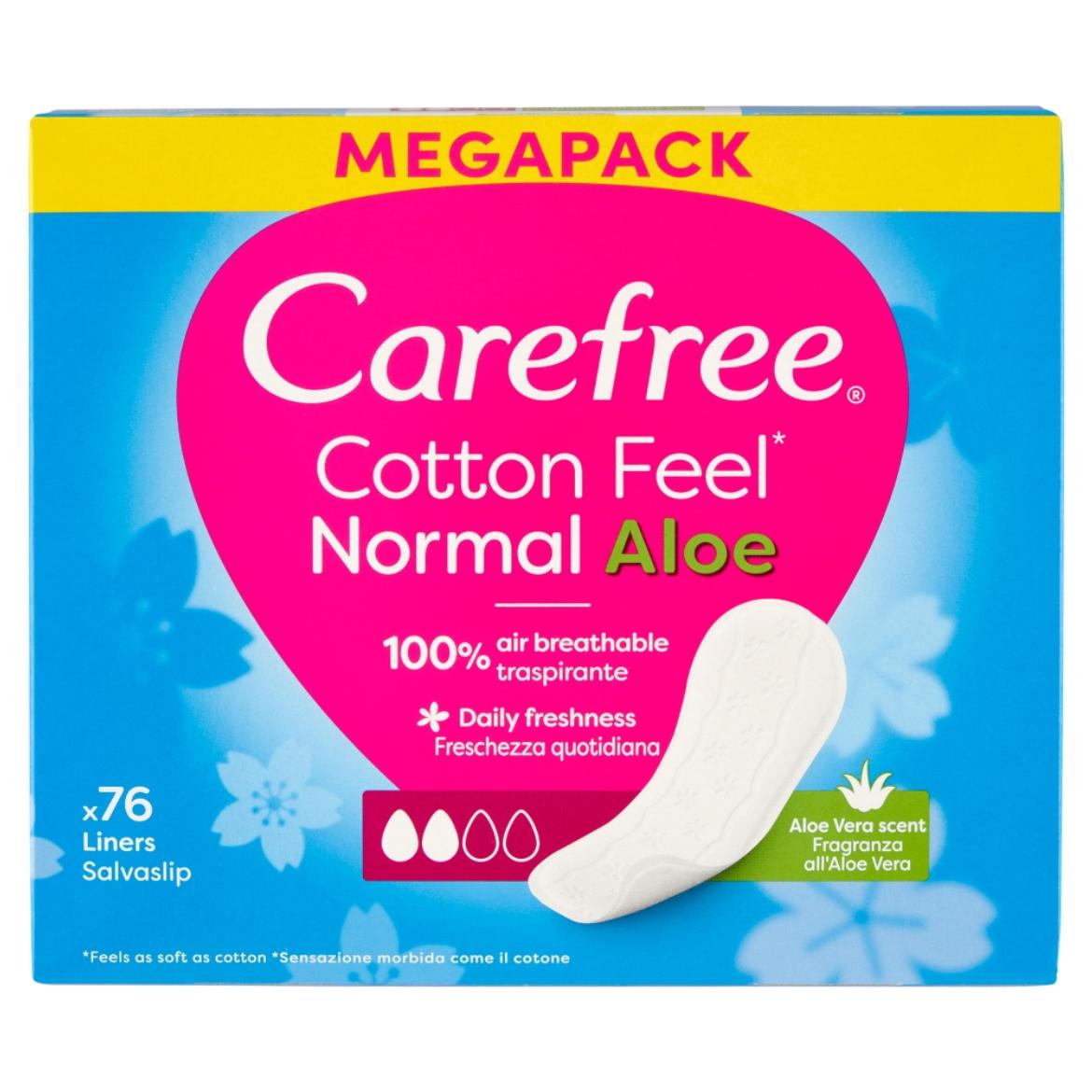 Carefree Cotton Feel Aloe tisztasági betét