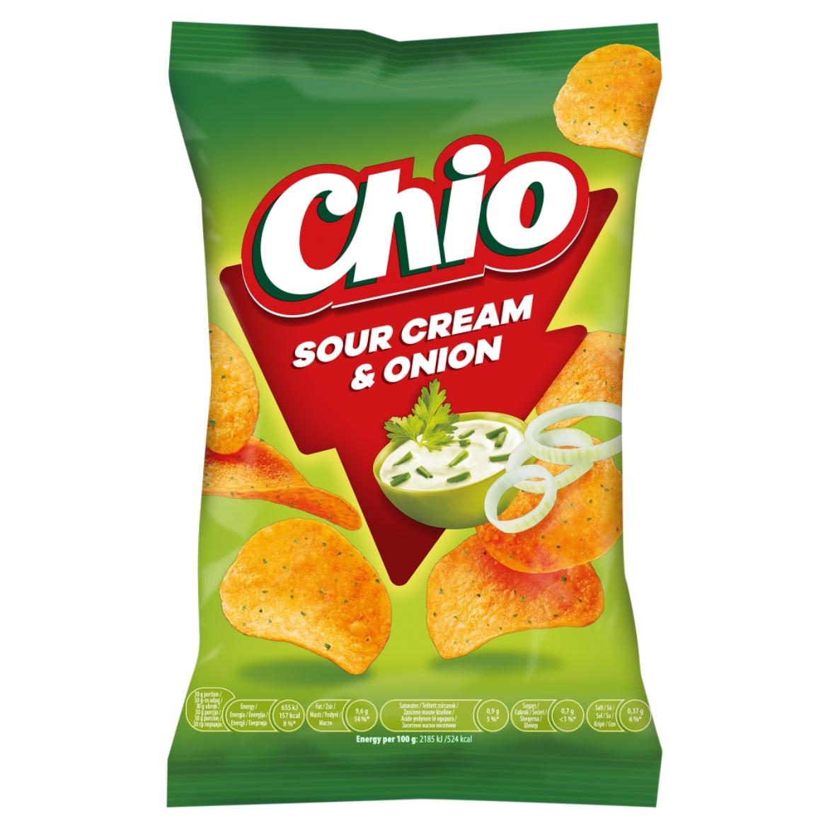Chio hagymás-tejfölös chips
