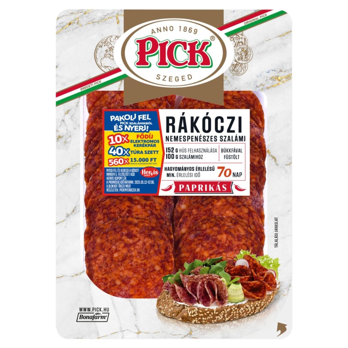 PICK Rákóczi szeletelt nemespenészes paprikás szalámi