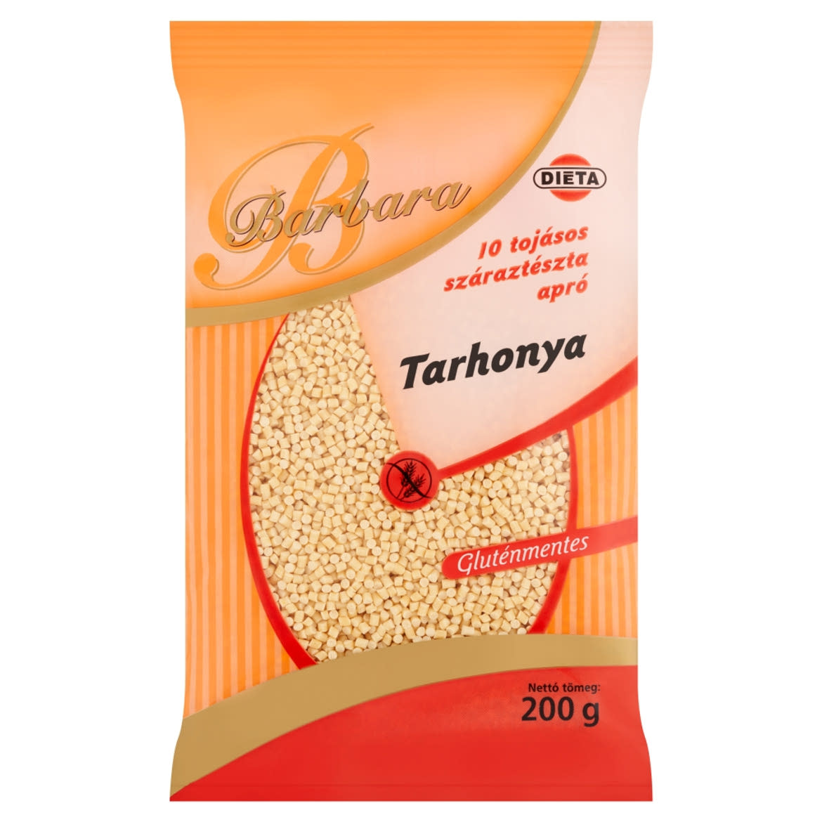 Barbara gluténmentes tarhonya