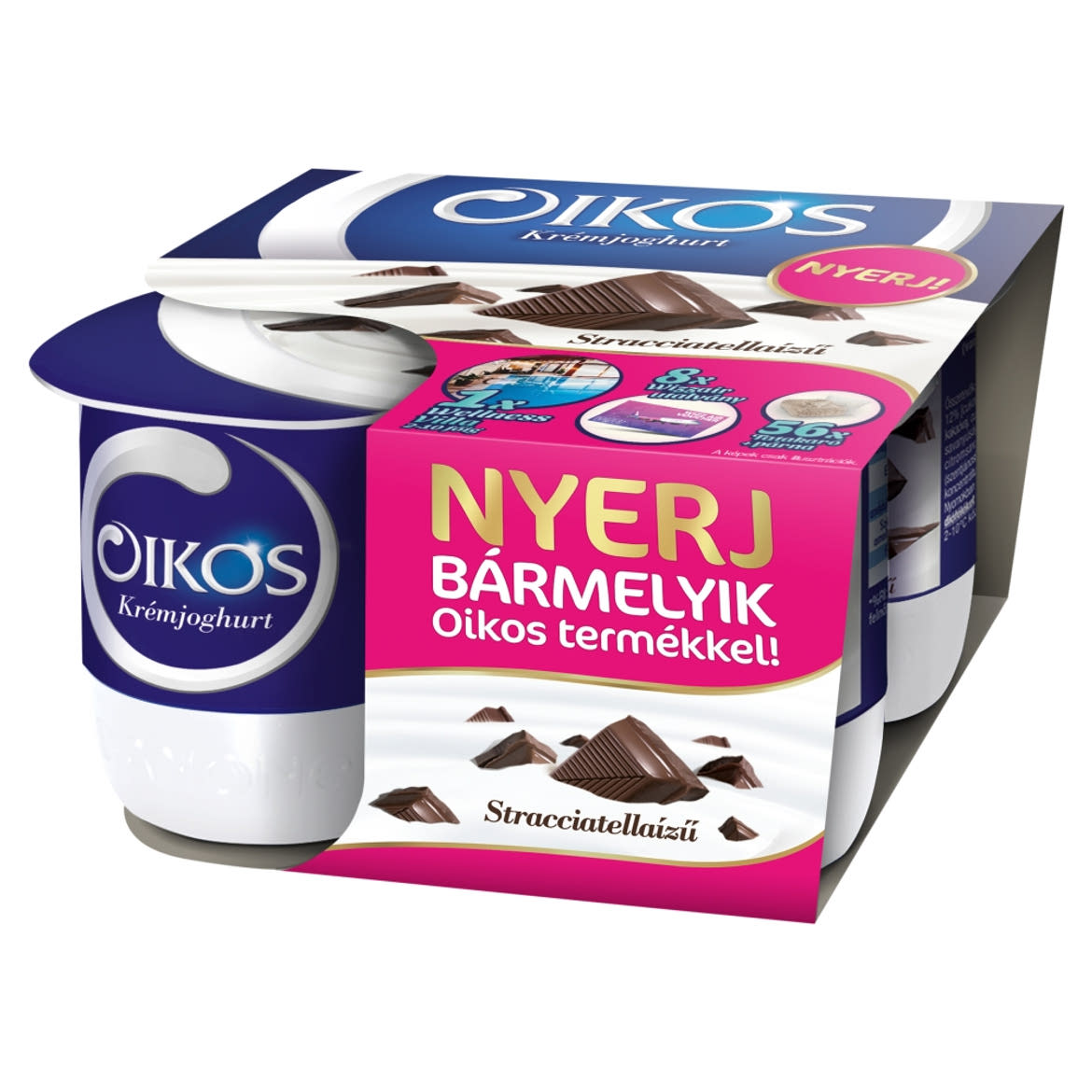 Danone Oikos Görög stracciatellaízű élőflórás krémjoghurt