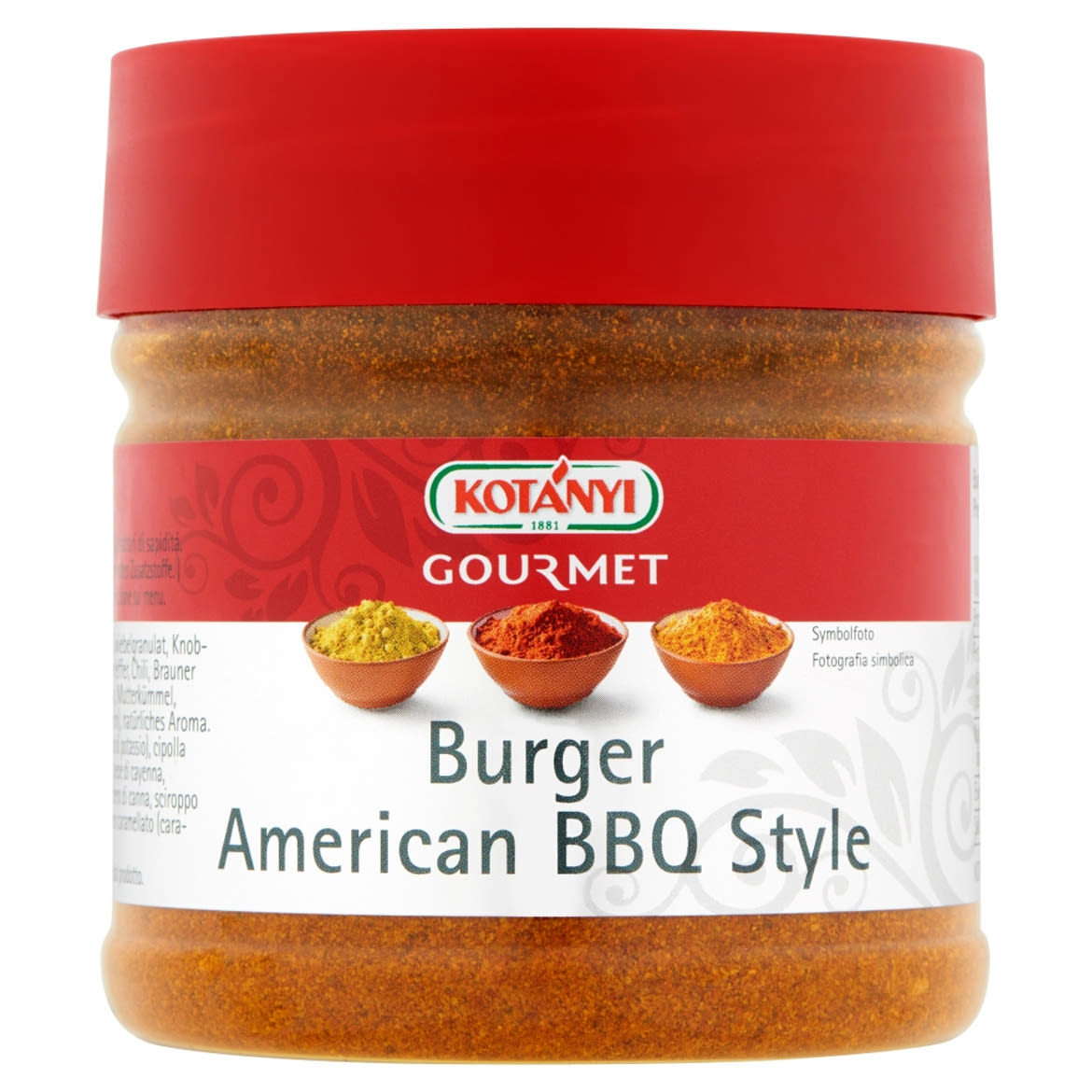 Kotányi Gourmet amerikai BBQ hamburger fűszerkeverék