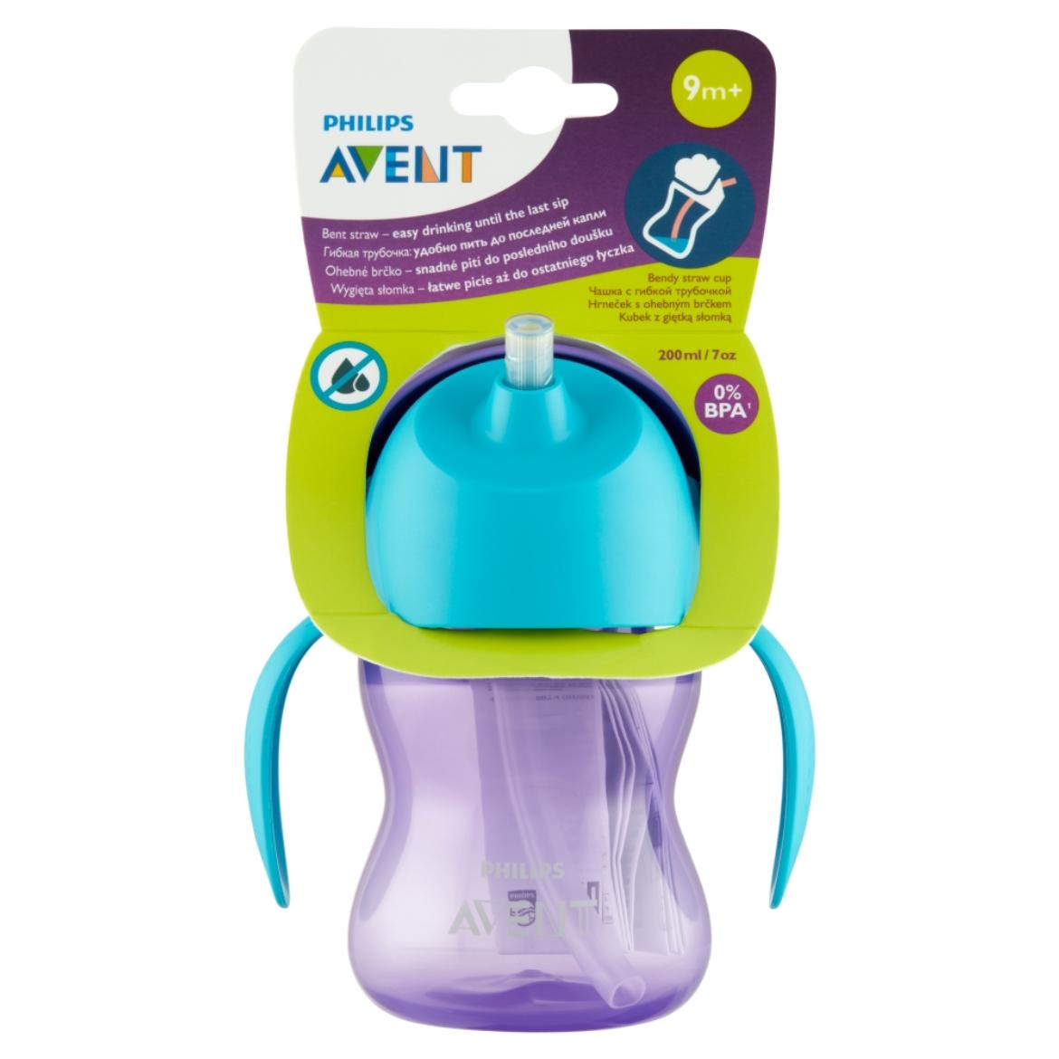 Philips Avent SCF796/02 Bendy szívószálas itatópohár 9 hónapos kortól 200 ml
