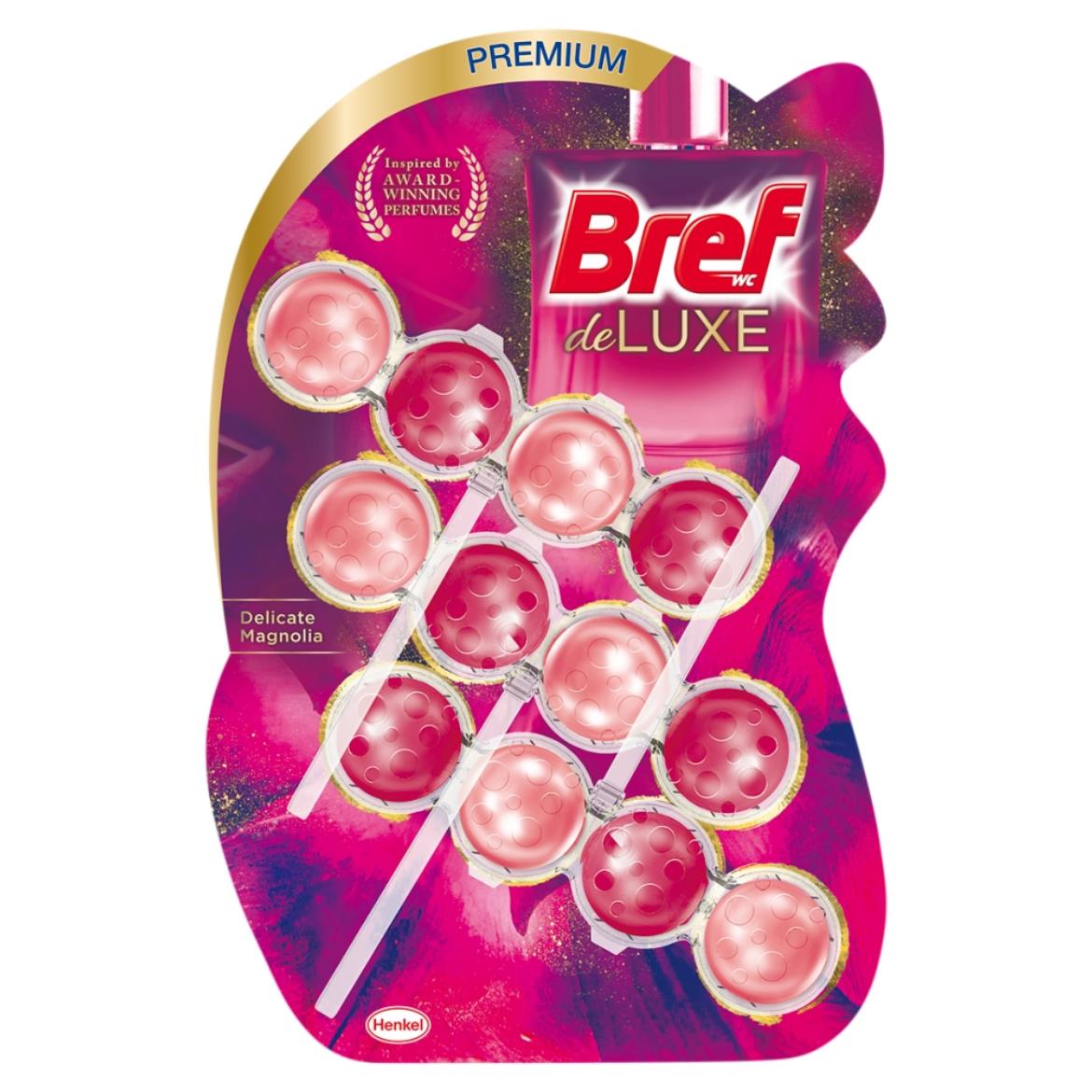 Bref Deluxe Delicate Magnolia WC frissítő 3 x
