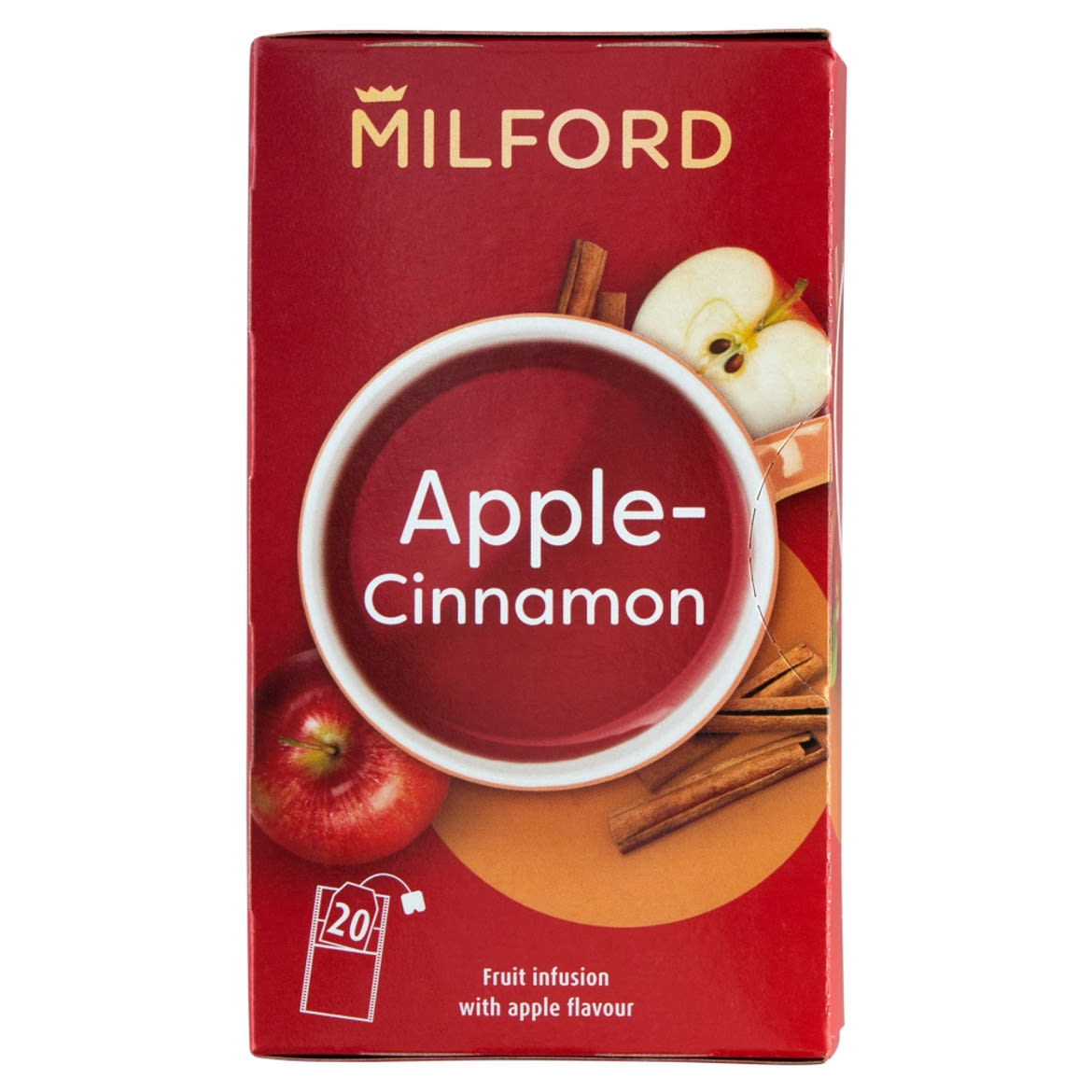 Milford alma-fahéj ízű gyümölcstea