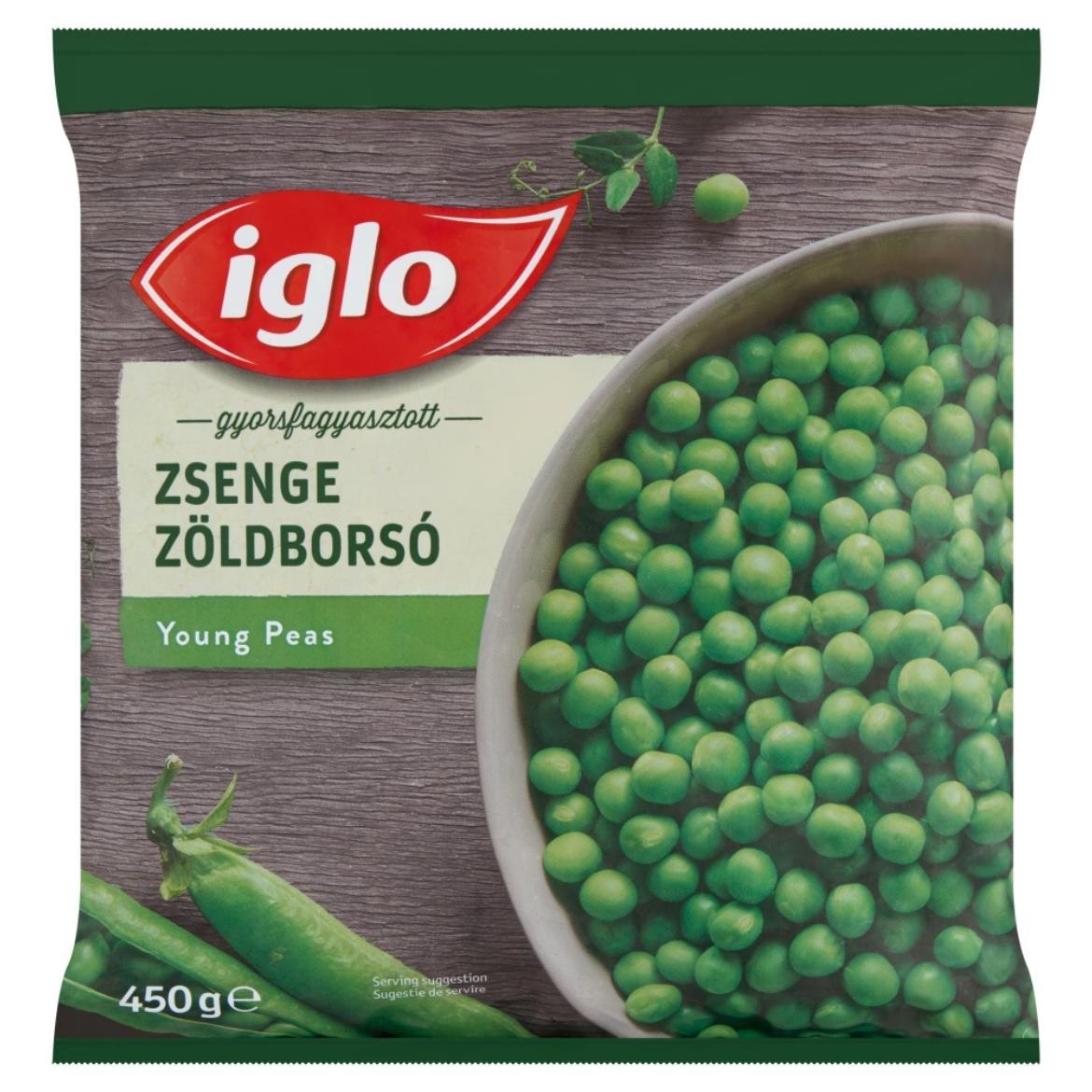 Iglo gyorsfagyasztott zsenge zöldborsó