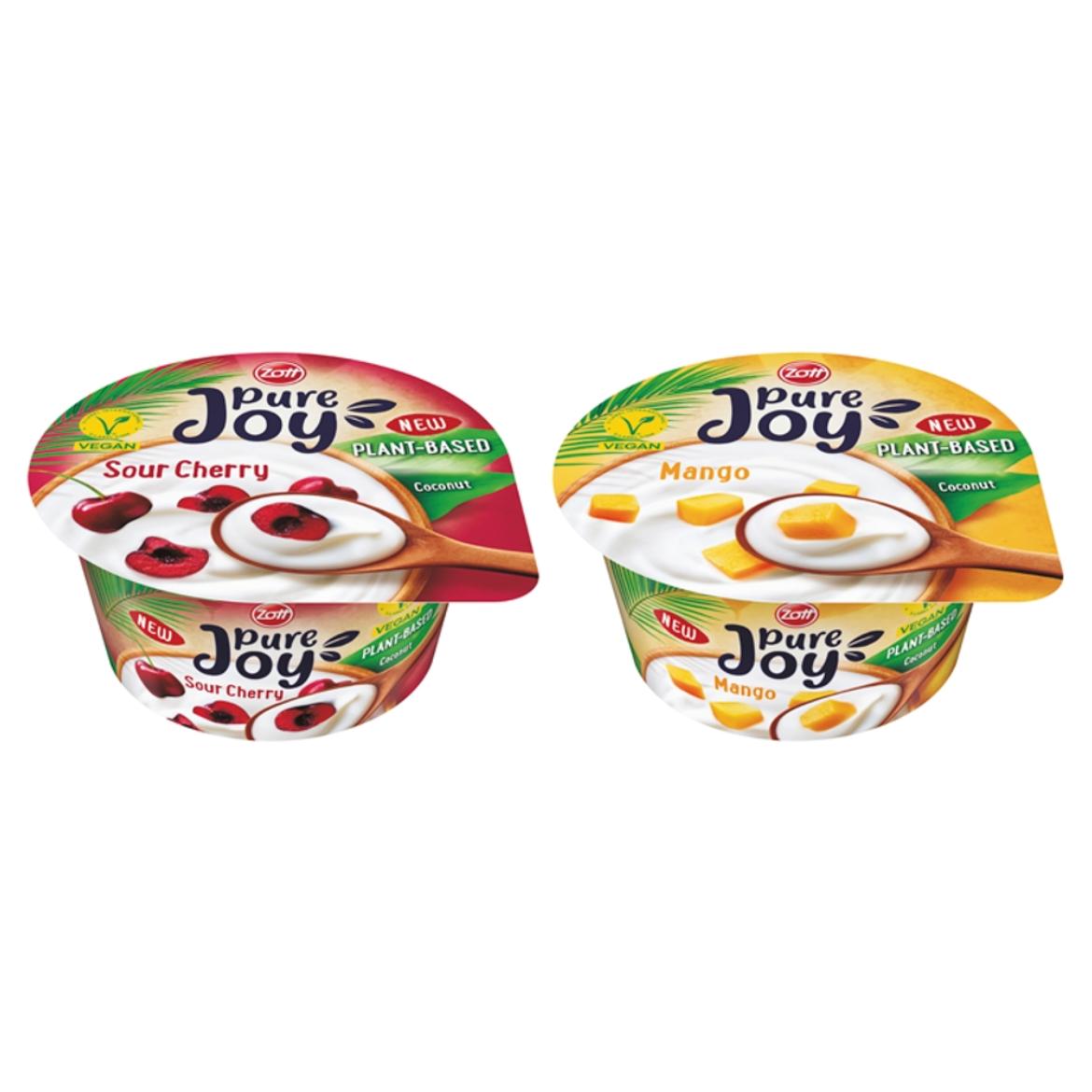 Zott Pure Joy cseresznyés kókusztej alapú fermentált termék