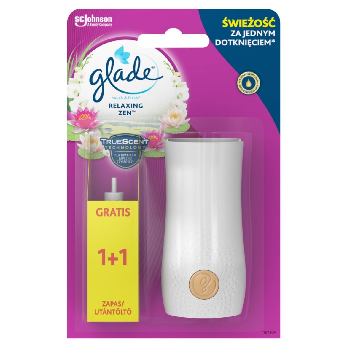 Glade Touch + Fresh Relaxing Zen aeroszolos légfrissítő 2 x