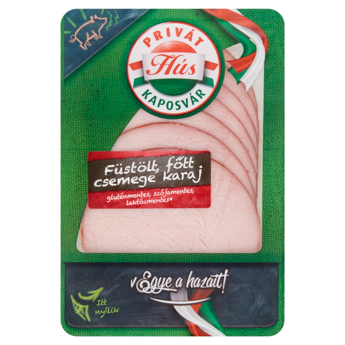 Privát Hús füstölt-főtt csemege karaj, gyorspácolt, szeletelt 100 g
