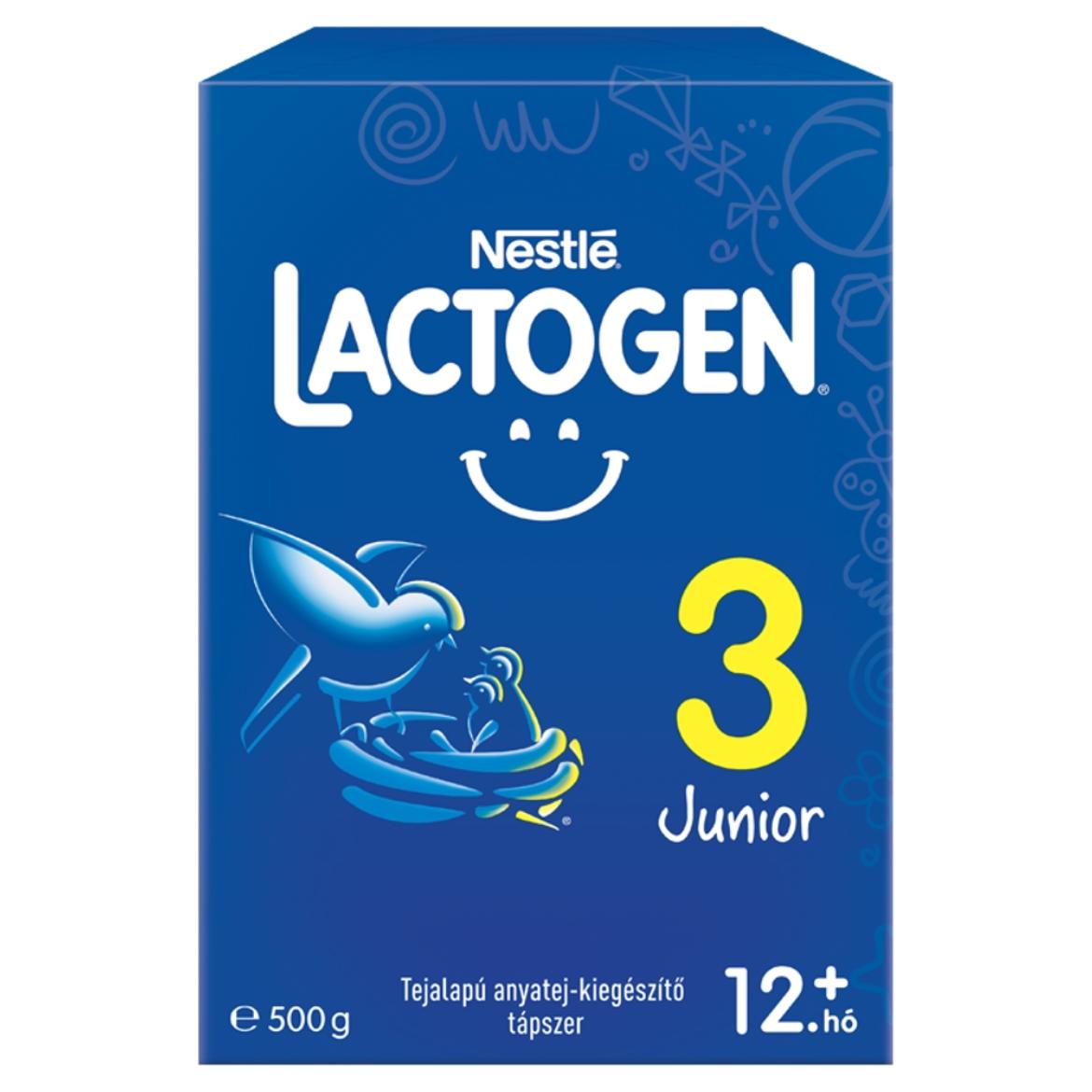 Nestlé Lactogen 3 Junior tejalapú anyatej-kiegészítő tápszer 12.+ hó