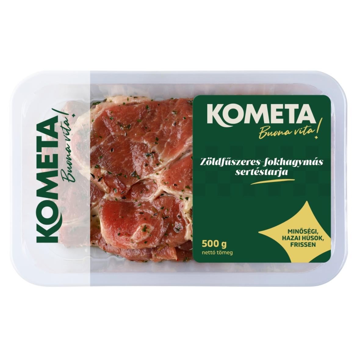 Kometa Gyorsvacsora szeletelt zöldfűszeres-fokhagymás sertéstarja