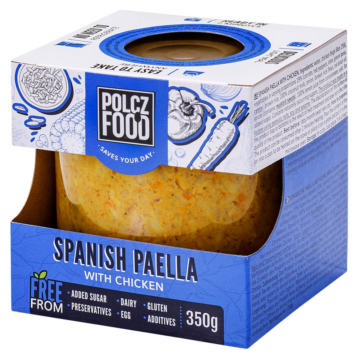 Polcz Spanyol paella csirkehússal