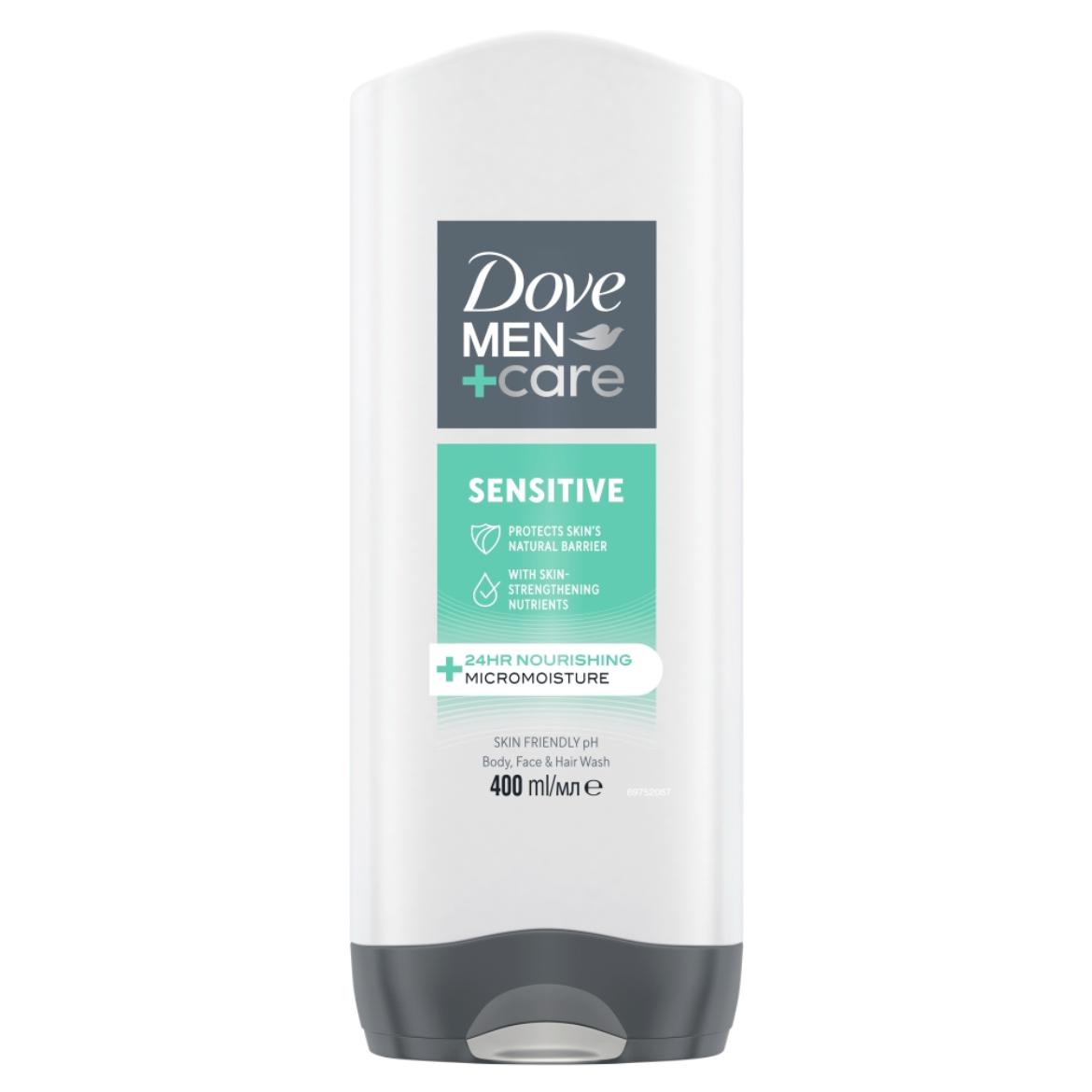 Dove Men+Care Sensitive tusfürdő,