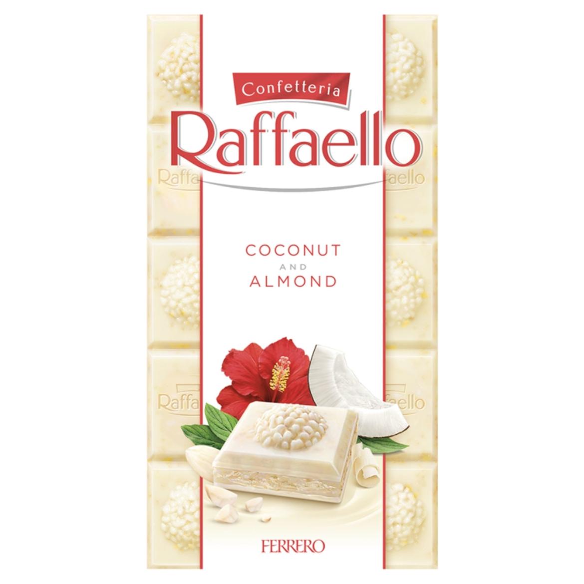 Raffaello Prémium táblás fehér csokoládé kókuszos-mandulás krémmel töltve