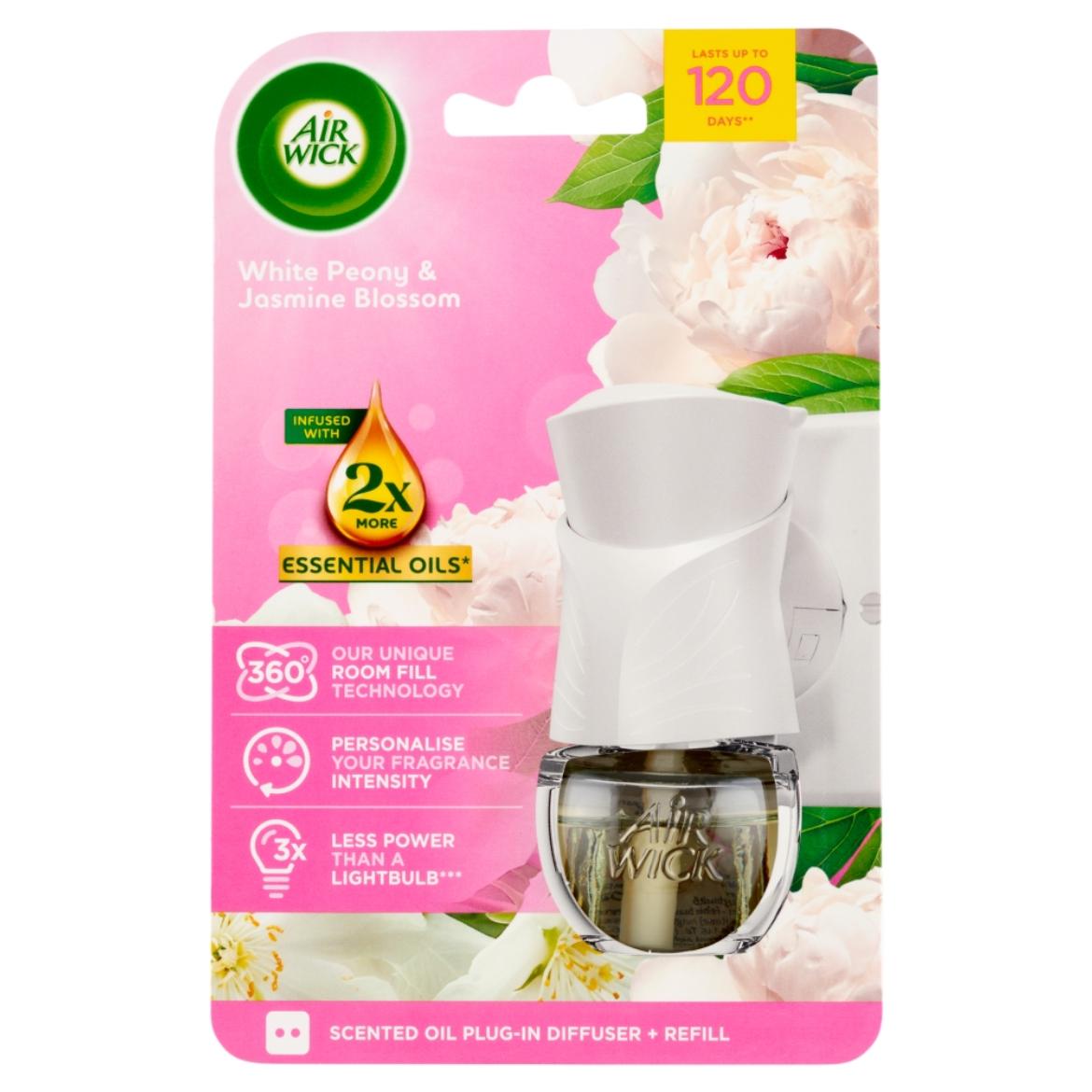 Air Wick White Peony & Jasmine Blossom elektromos légfrissítő készülék -