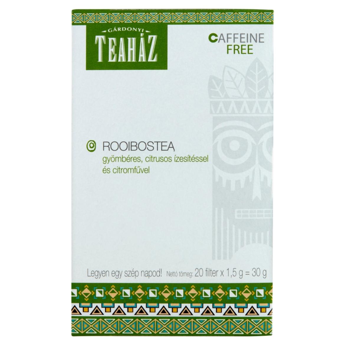 Gárdonyi Teaház Gyömbéres rooibos tea