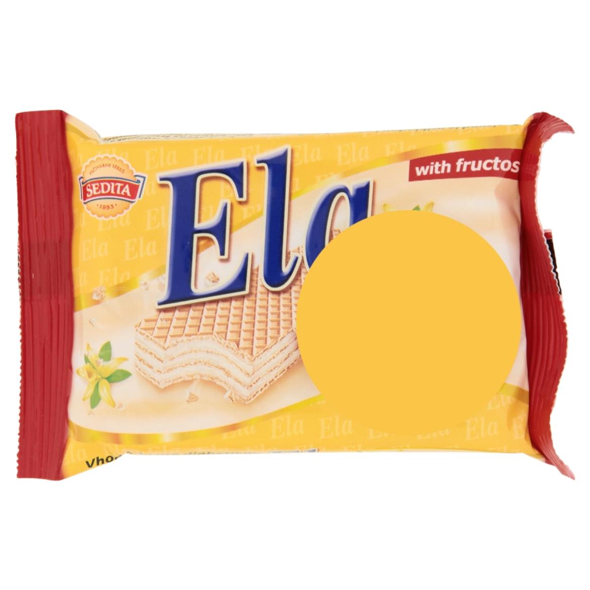 Ela vanília ízű krémmel töltött ostya fruktózzal