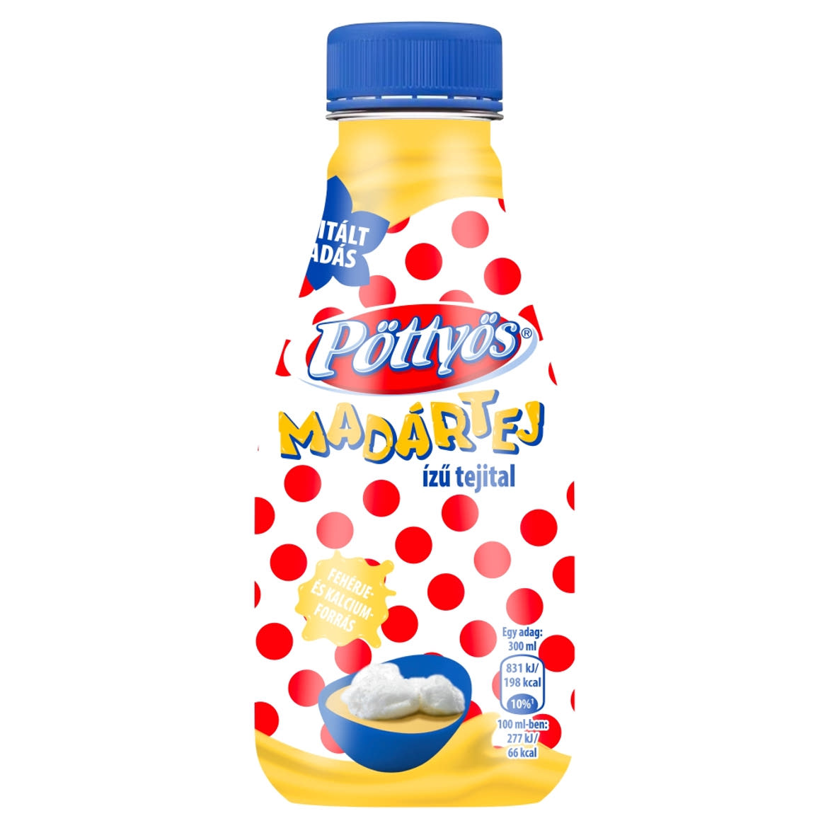 Pöttyös Madártej ízű ital