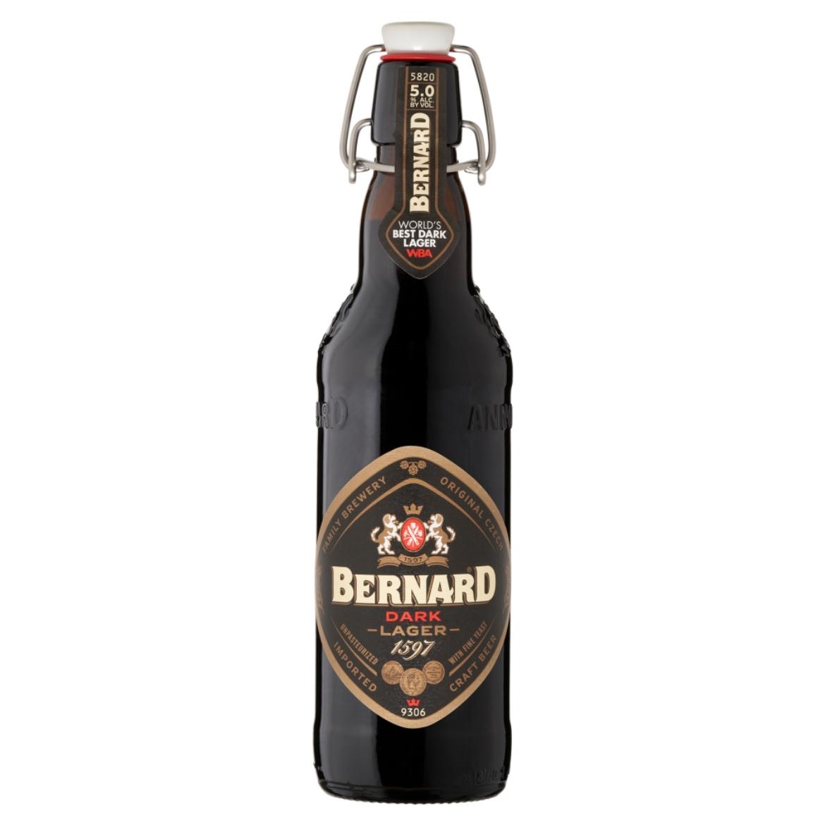 Bernard Dark Lager barna sör 5% 0,5 l