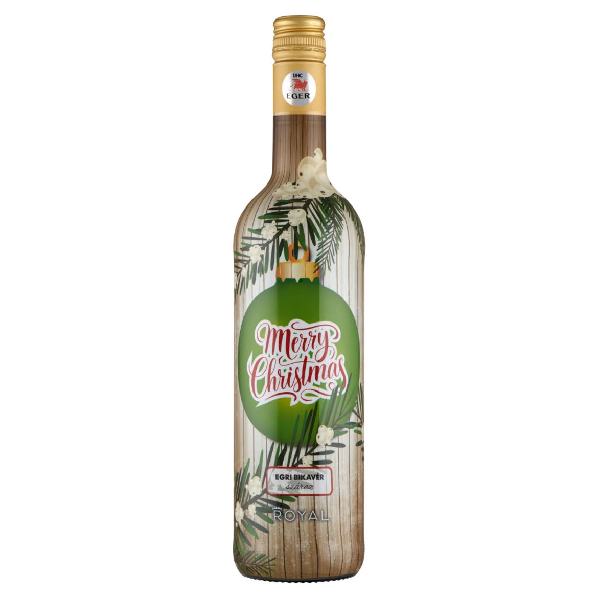 Royal Merry Christmas Egri Bikavér classicus száraz vörösbor 12%